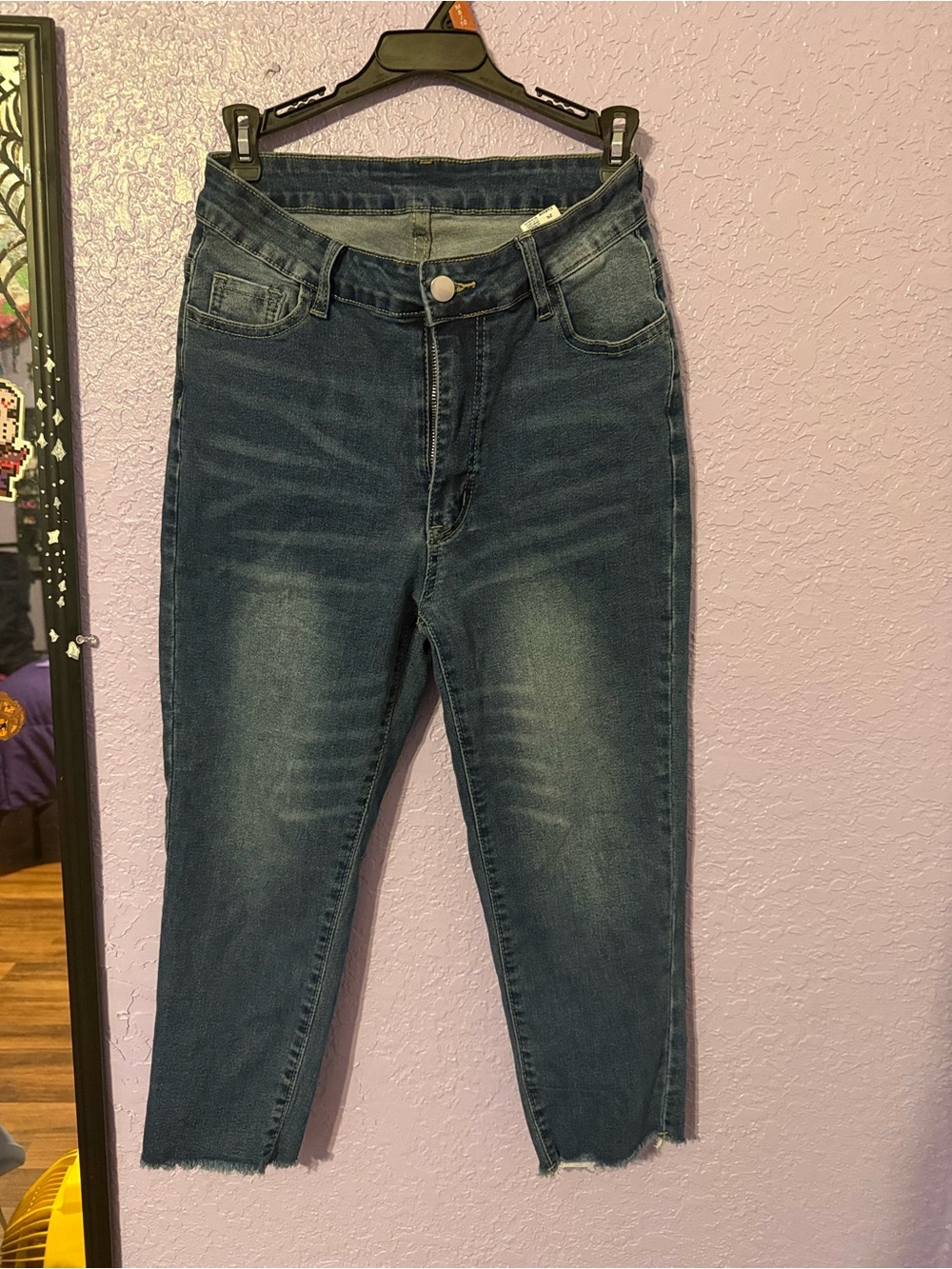 Dark Blue Women’s High-Rise Jeans